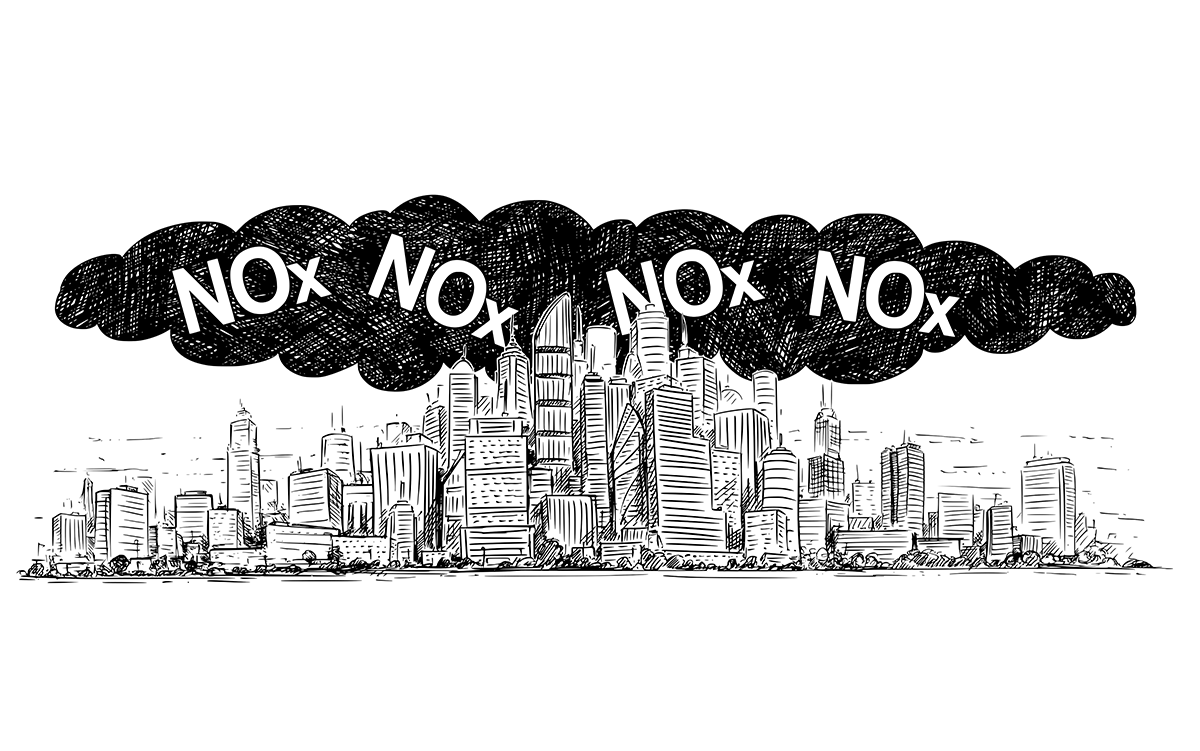The Health and Social Impact of NOx and CO2 Emissions