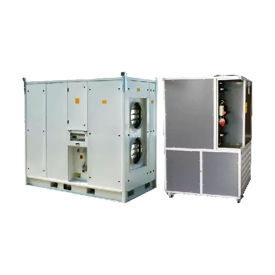 Air Handling Unit (AHU) used with Chiller