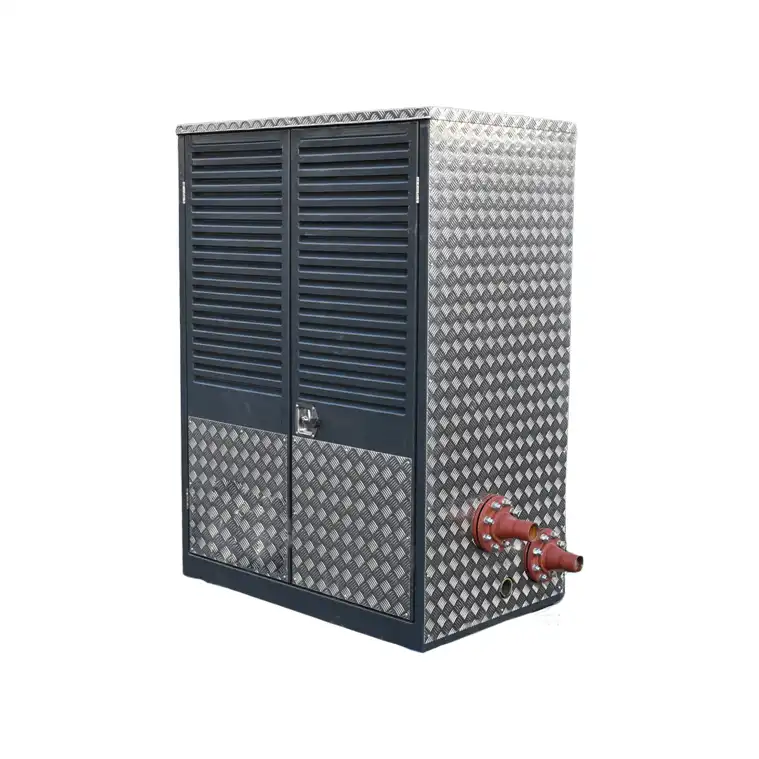 300kW slimline condensing boiler door closed front view