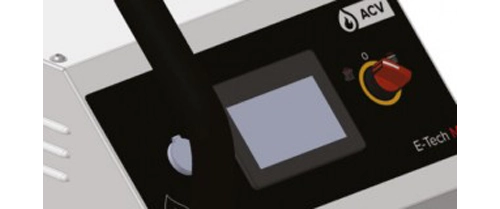 interface of mobile electric boiler