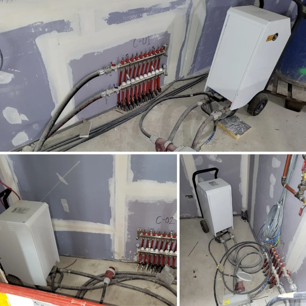 Electric Mobile Boiler Solution for NHS Hospital