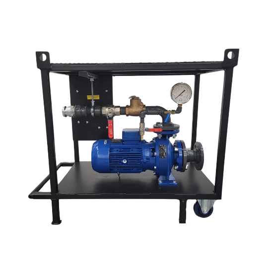 4kW Pump In Purpose Built Frame