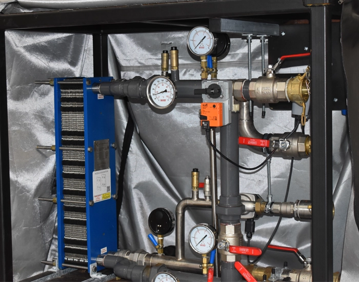 Plate Heat Exchanger - Key Hire Features