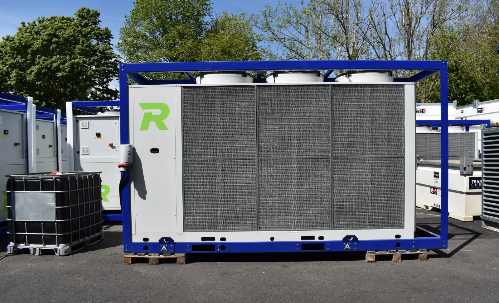One of Rapid Energy's new chillers.