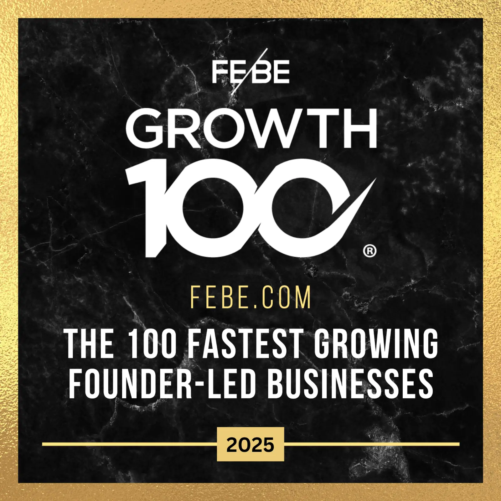 FEBE Growth 100 Logo