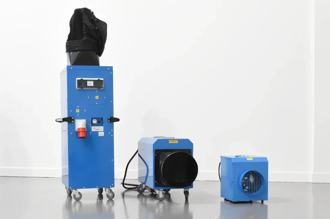 Some of Rapid Energy's Heater Fleet