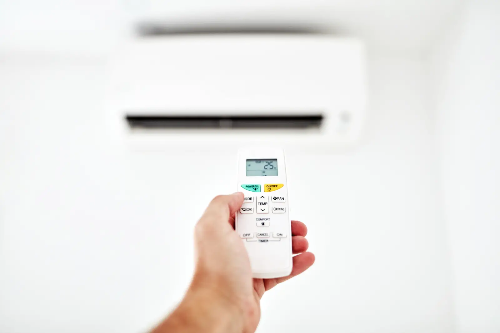 Air conditioner remote