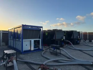 Rapid Energy's 500kw Chillers for District Cooling Network