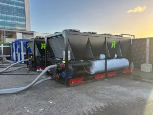 Rapid Energy's 500kw Chillers for District Cooling Network