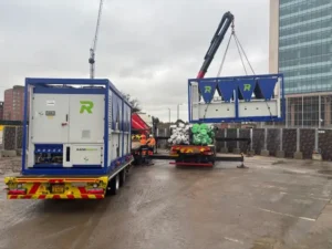 Rapid Energy's 500kw Chillers for District Cooling Network