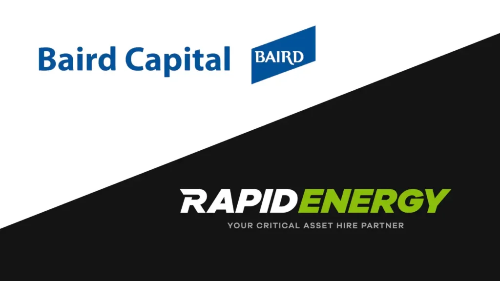 Baird Capital and Rapid Energy Logos