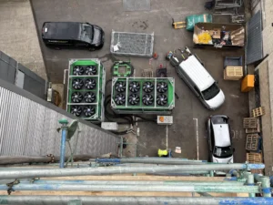 Rapid Energy chillers at a data centre in London